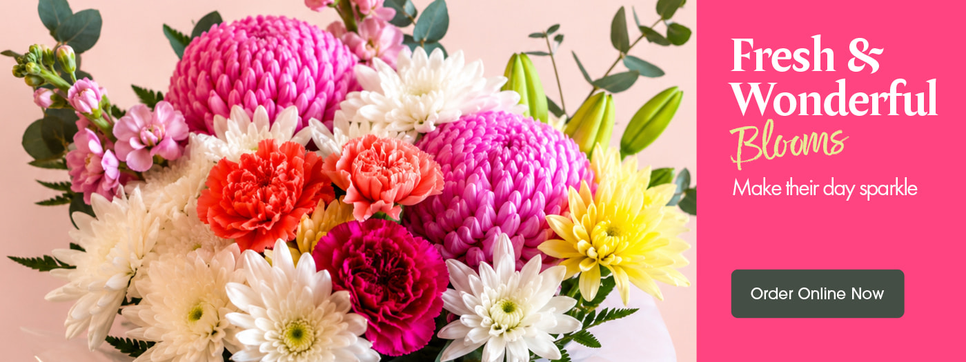 Seasonal bouquets from City Blooms in Robina offering same-day delivery